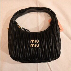 Miu miu Shoulder Bag Handbag Way Black